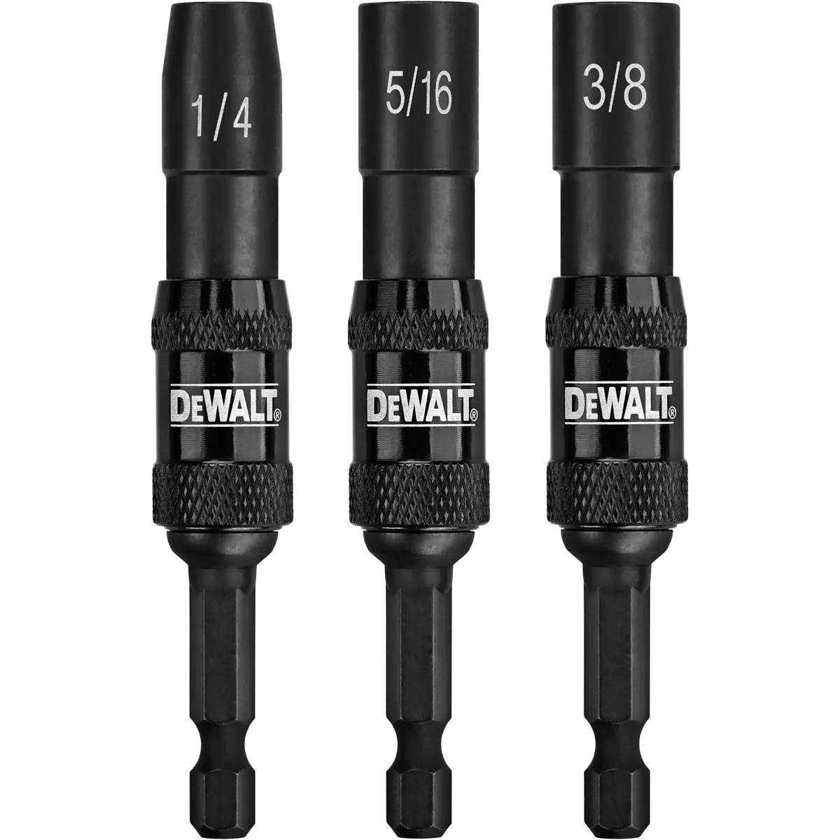 DEWALT Nut Driver Set, Impact-Ready, Pivoting, 3-Piece