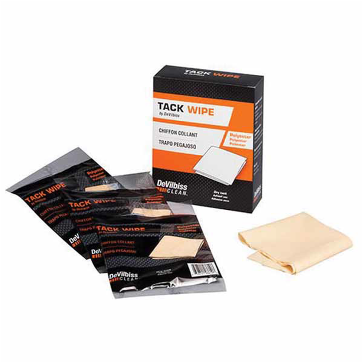 Devilbiss CLEAN 803817 Dry Polyester Tack Wipe