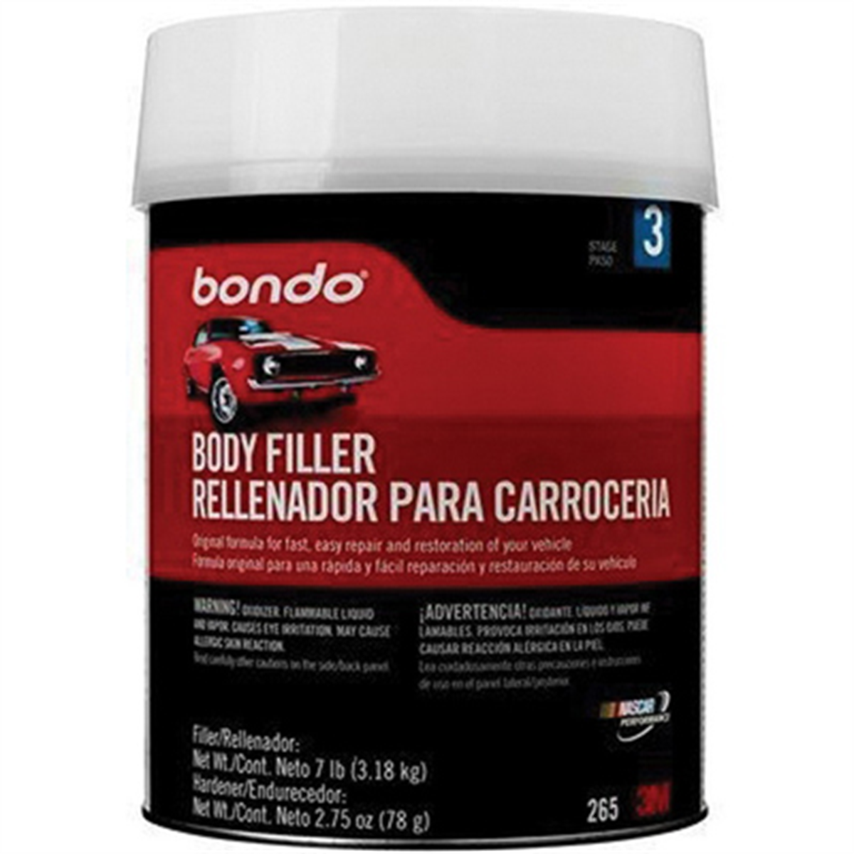 Dynatron Bondo 262 Lightweight Body Filler, 1 qt Can