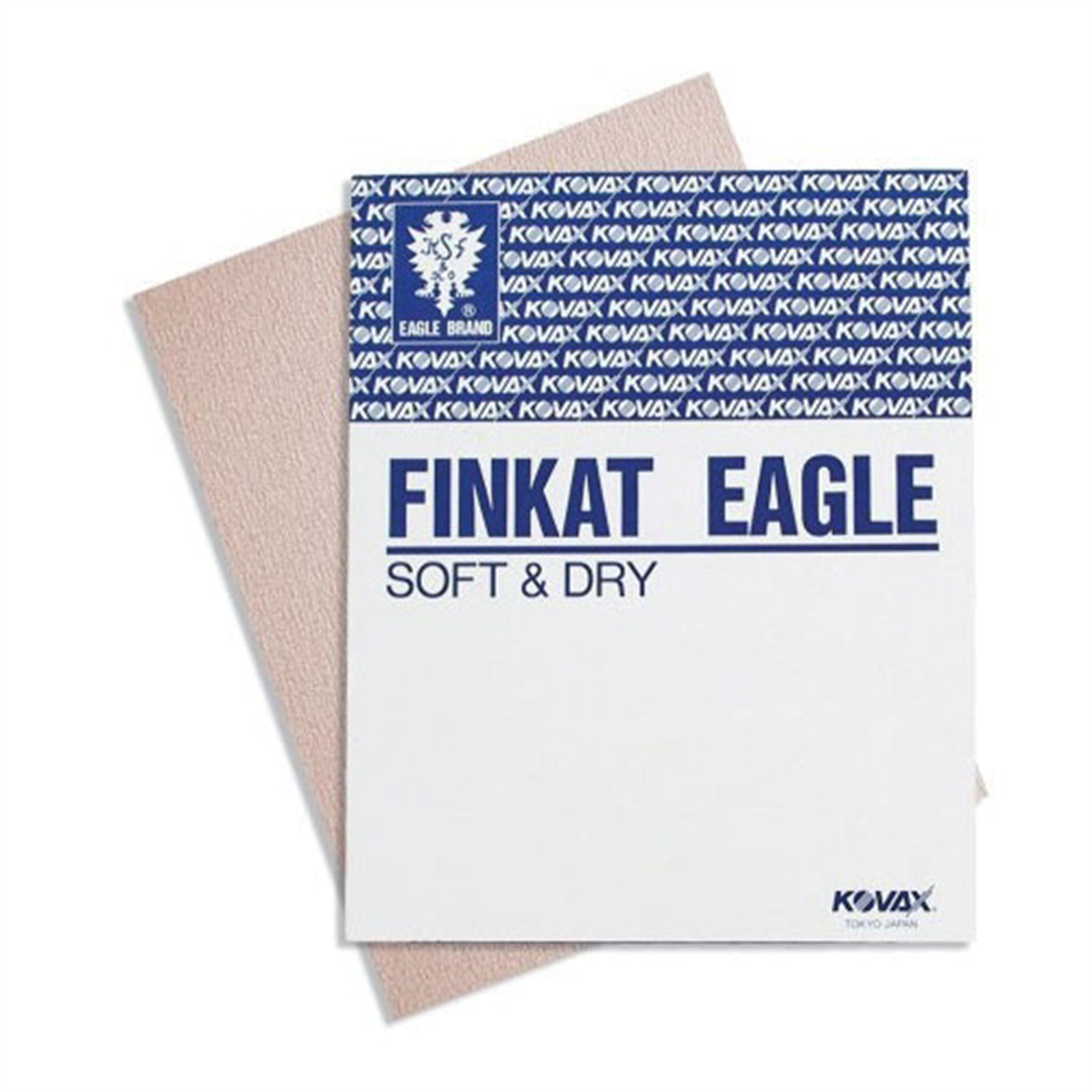 Eagle Abrasives, Inc. KOVAX Finkat 116-0320 Sanding Sheet, 9 in W x 11 in L, 320 Grit, Aluminum Oxide Abrasive, Paper Backing, Dry