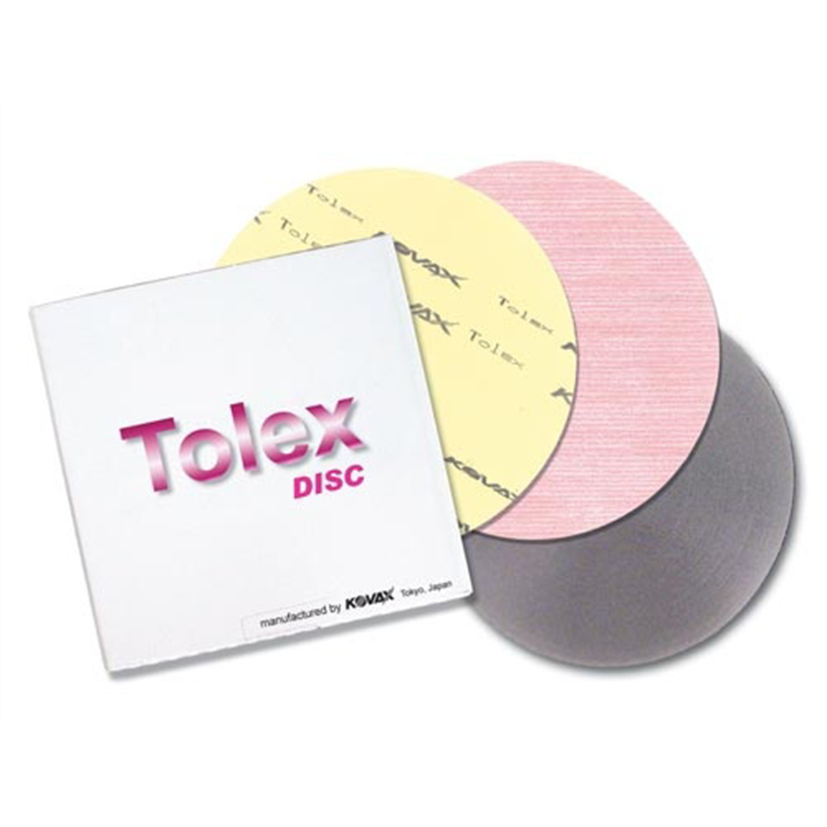 Eagle Abrasives, Inc. KOVAX Tolex 192-1503 Abrasive Disc, 6 in, 1500 Grit, Stickon (PSA) Attachment