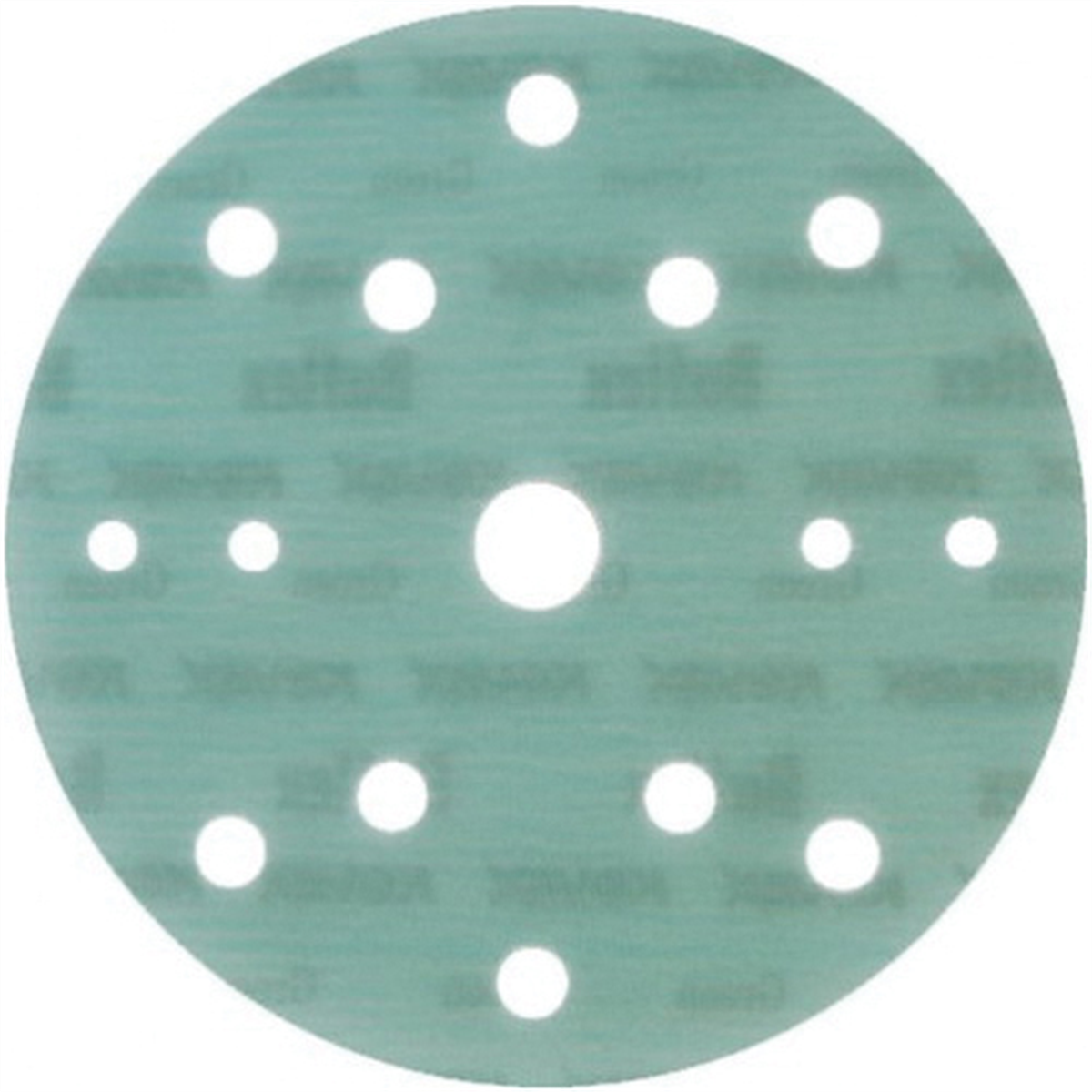 Eagle Abrasives, Inc. KOVAX Super Buflex 193-1565 Buflex Disc, 6 in, 15 Holes, 2000 Grit, Super-Tack Attachment, Green