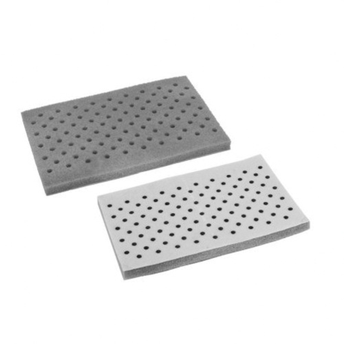 Eagle Abrasives, Inc. KOVAX 971-0025 Extra Soft Interface Pad, 75 mm W x 120 mm L x 7 mm THK, Super-Tack Attachment