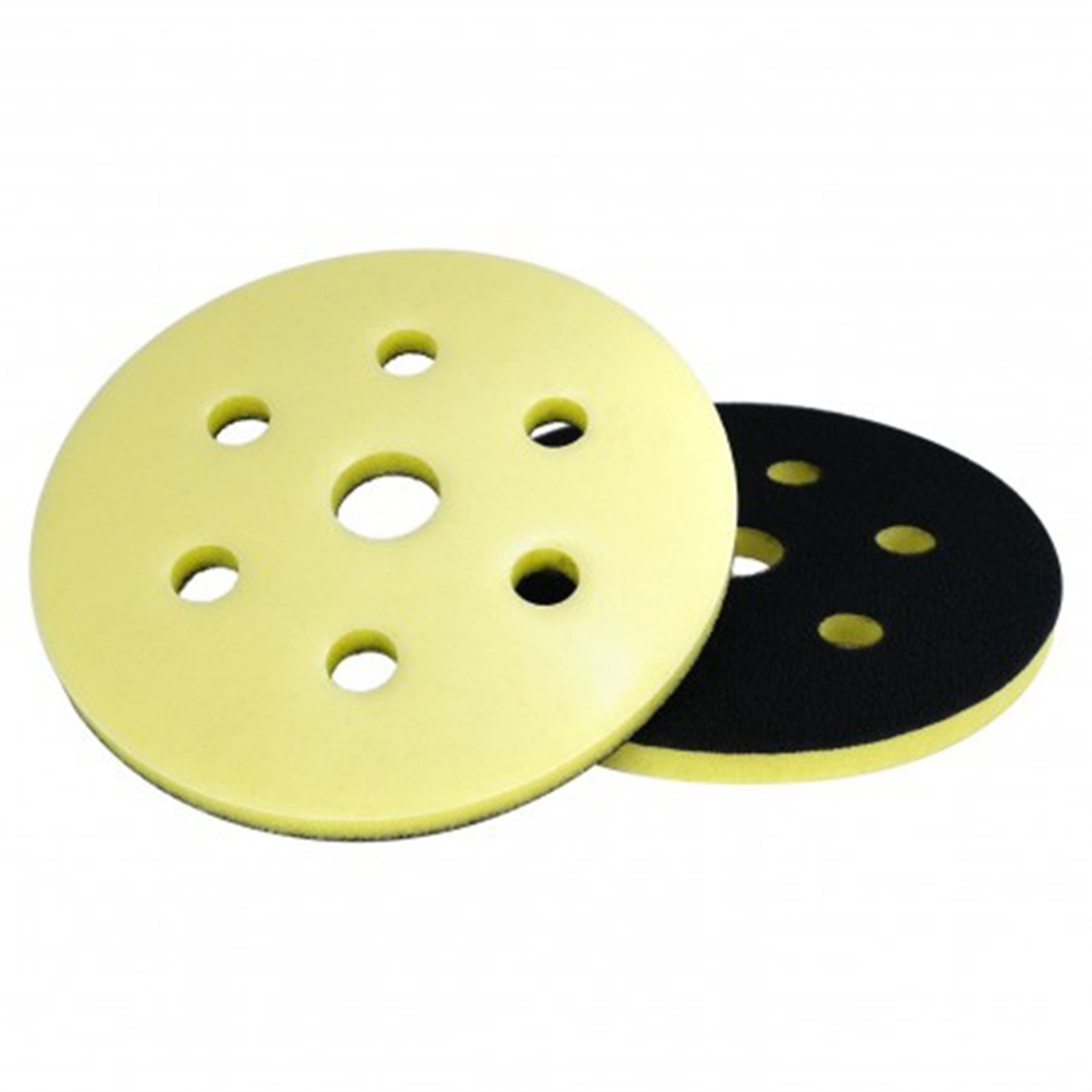 Eagle Abrasives, Inc. KOVAX 971-0039 Micro-Hook Interface Pad, 6 in Dia, Super-Tack Attachment, 7 Holes