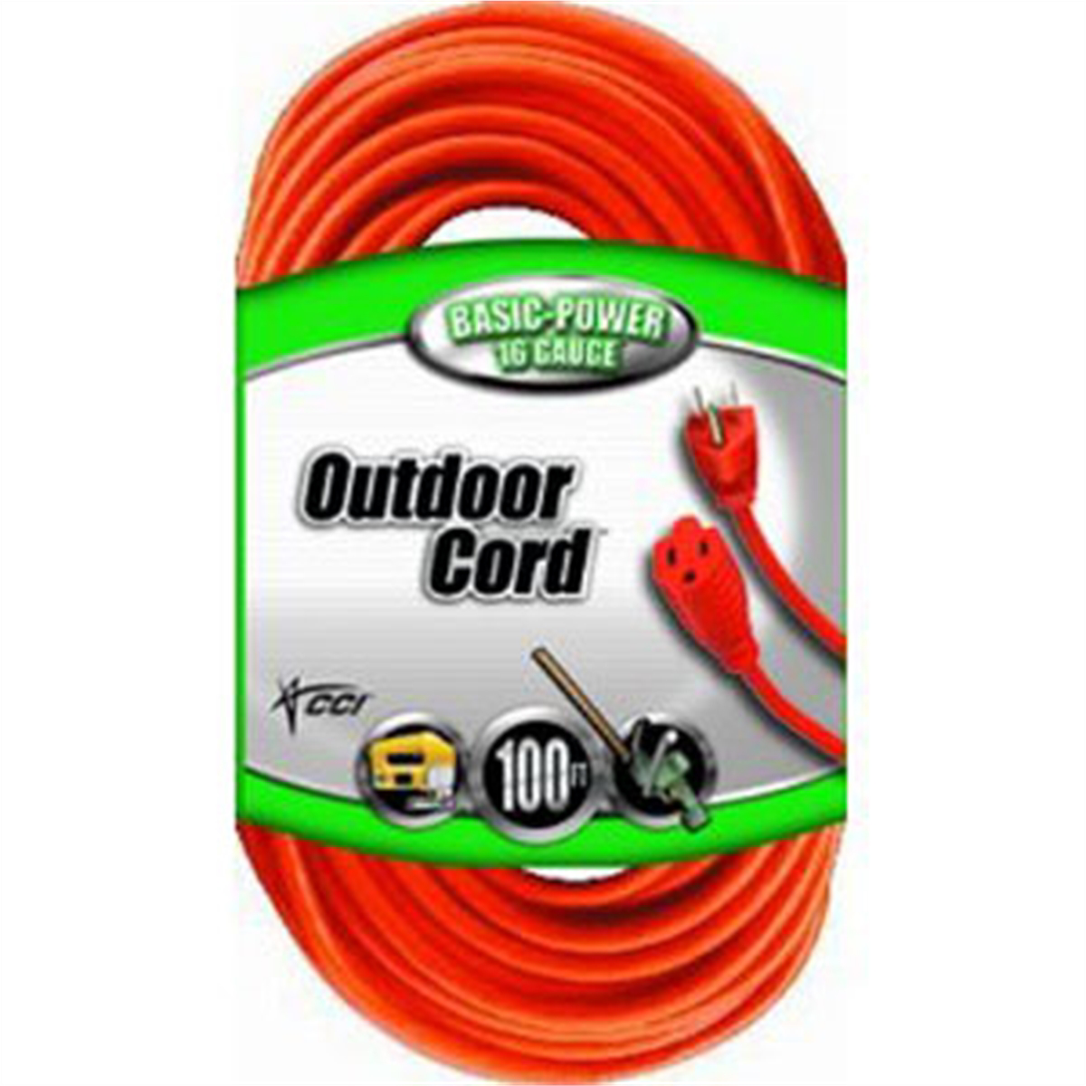 Coleman Cable OUTDOOR EXT DORD 100' 16/3