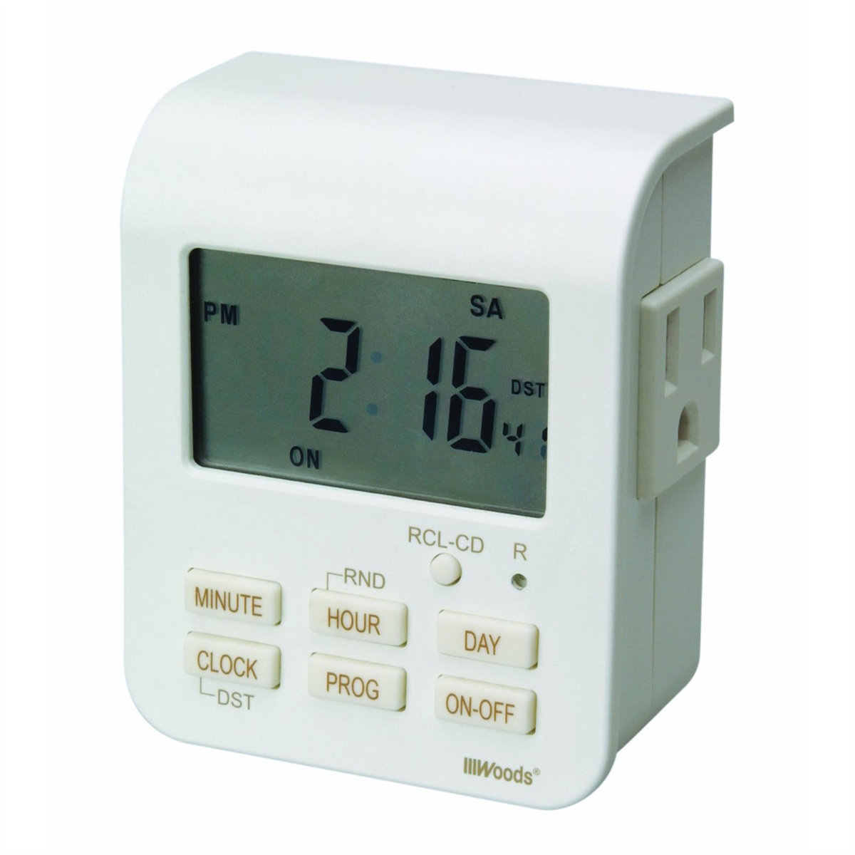 Coleman Cable INDOOR 7 DAY DIGITAL TIMER