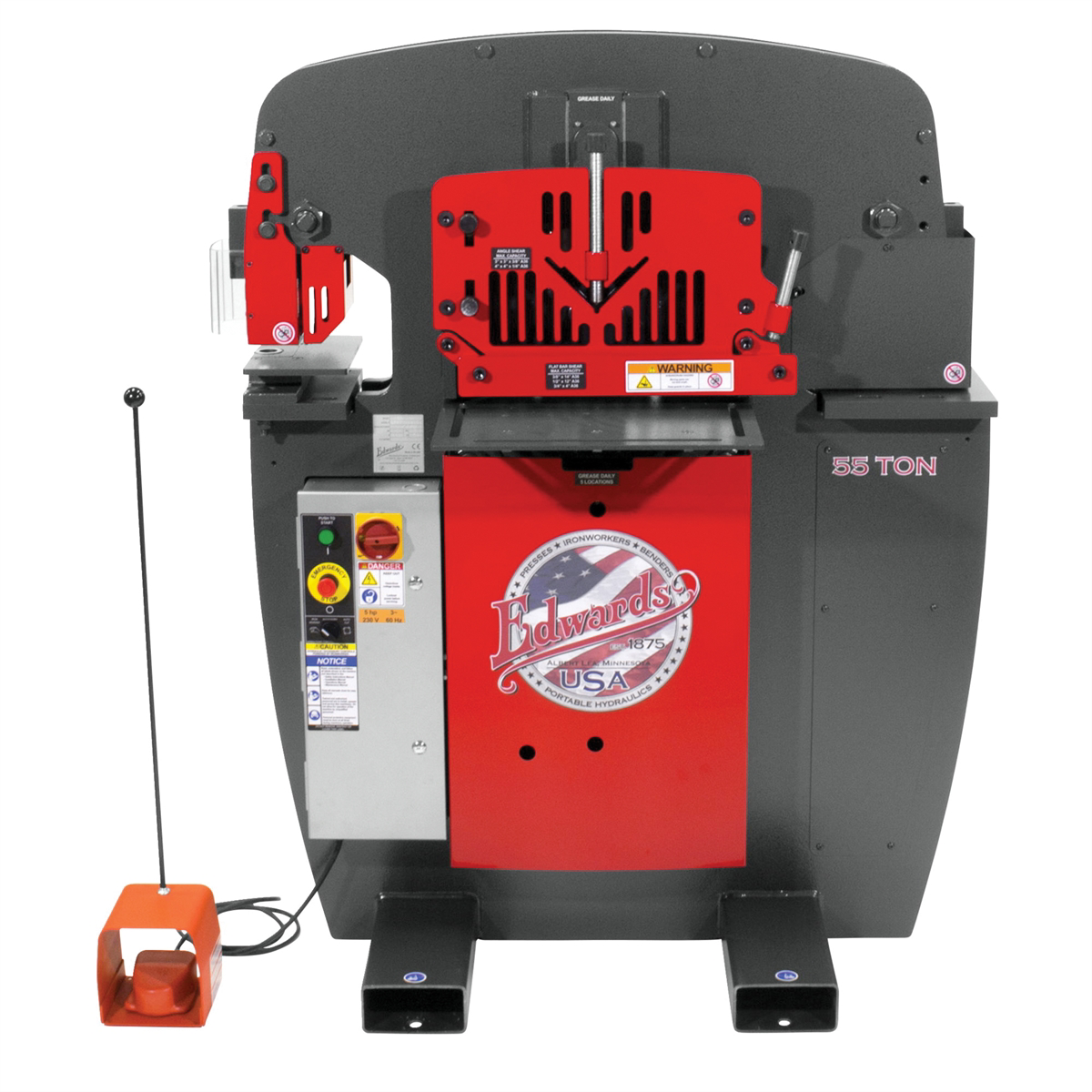 Edwards EDW 55T IRONWORKER - 3PH, 230V, ACC PACK