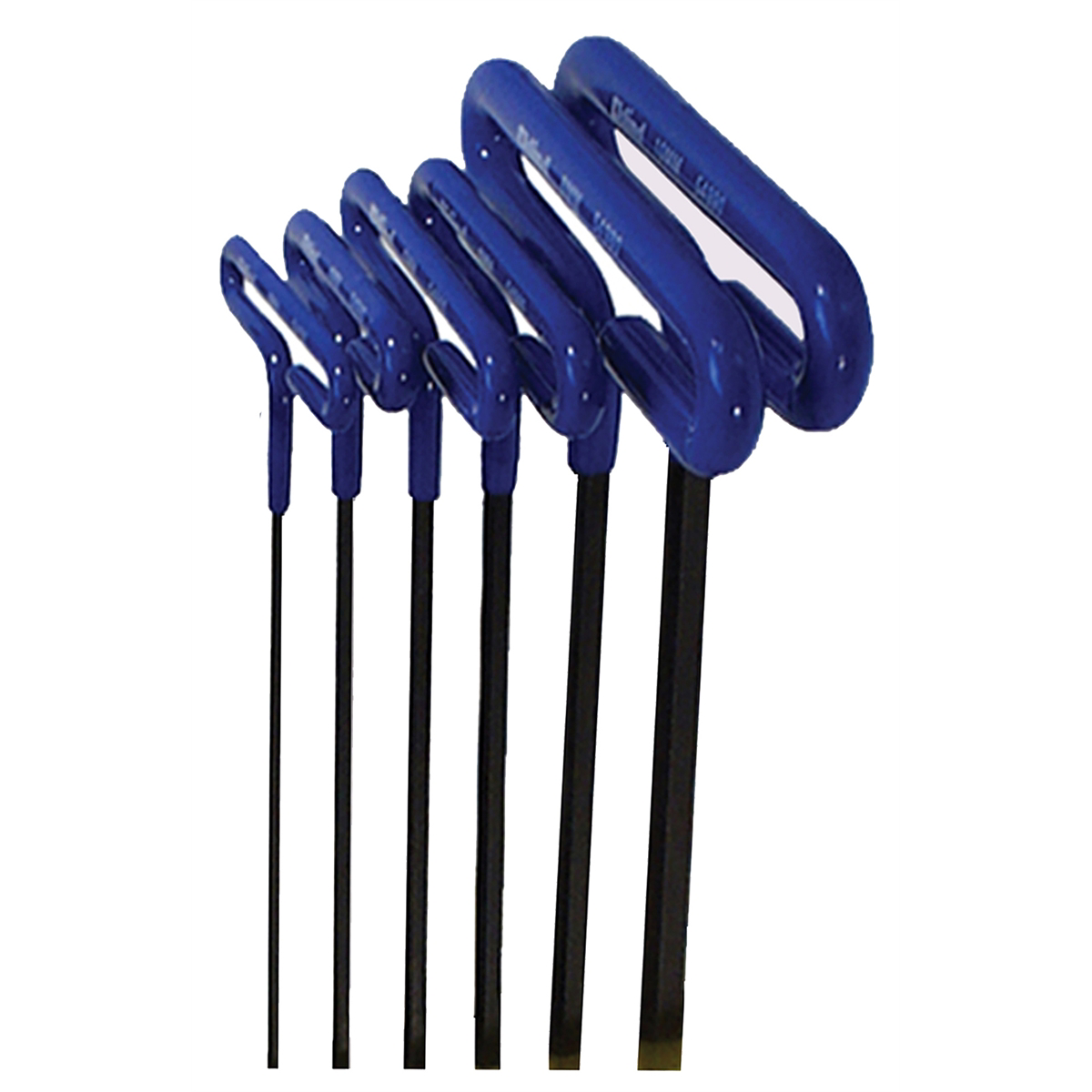 Eklind Tool Company HEX KEY SET 6 PC T-HANDLE 6IN. METRIC 2-6MM CUSH