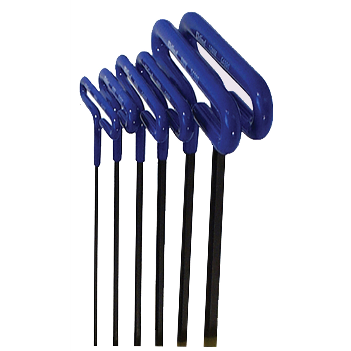 Eklind Tool Company HEX KEY SET 6 PC T-HANDLE 6IN. METRIC 2-6MM CUSH