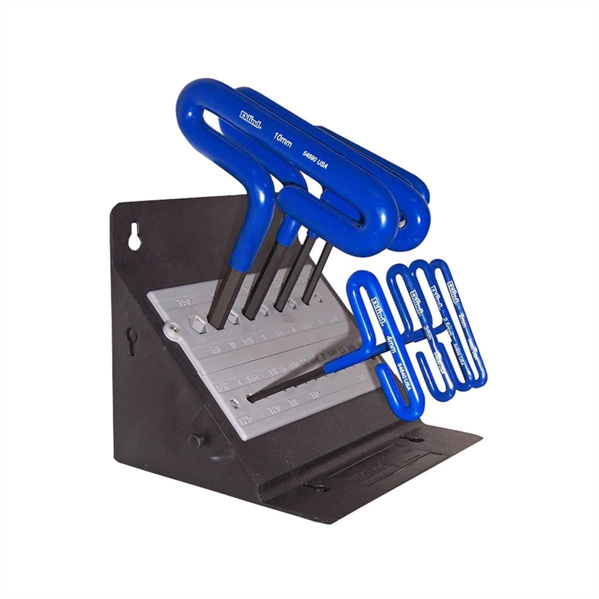 Eklind Tool Company HEX KEY SET 8 PC T-HANDLE 6IN. METRIC IN STAND