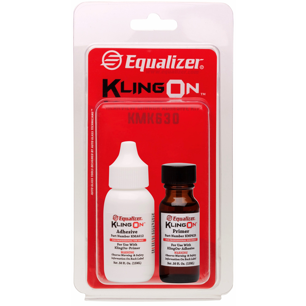 Equalizer Industries Kling-On Rearview Mirror Adhesive Kit