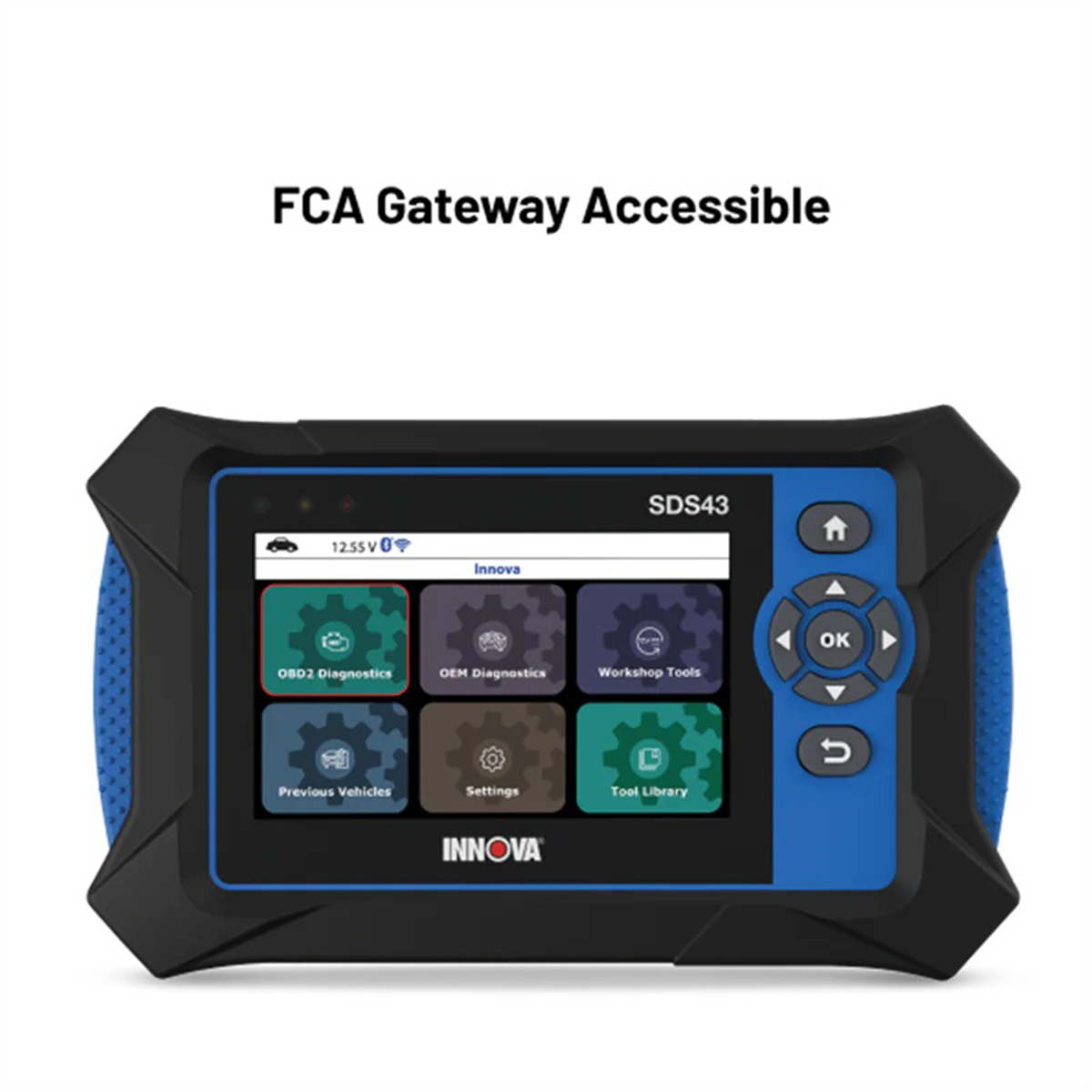 Innova  SDS43 Diagnostic Tablet: OE-Level Functionality, Powerful Emissions Diagnosis, Free Detailed Repair Tips & Reports