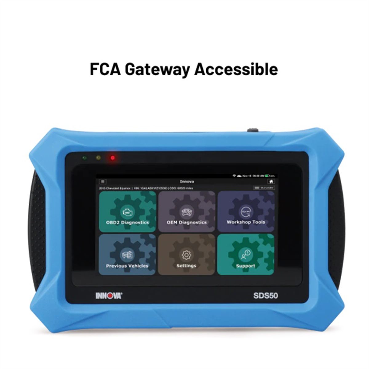 Innova  SDS50 Diagnostic Tablet: 5" Touch Screen, OE-Level Functionality, Powerful Powertrain Diagnosis, Free Detailed Repair Tips and Reporting