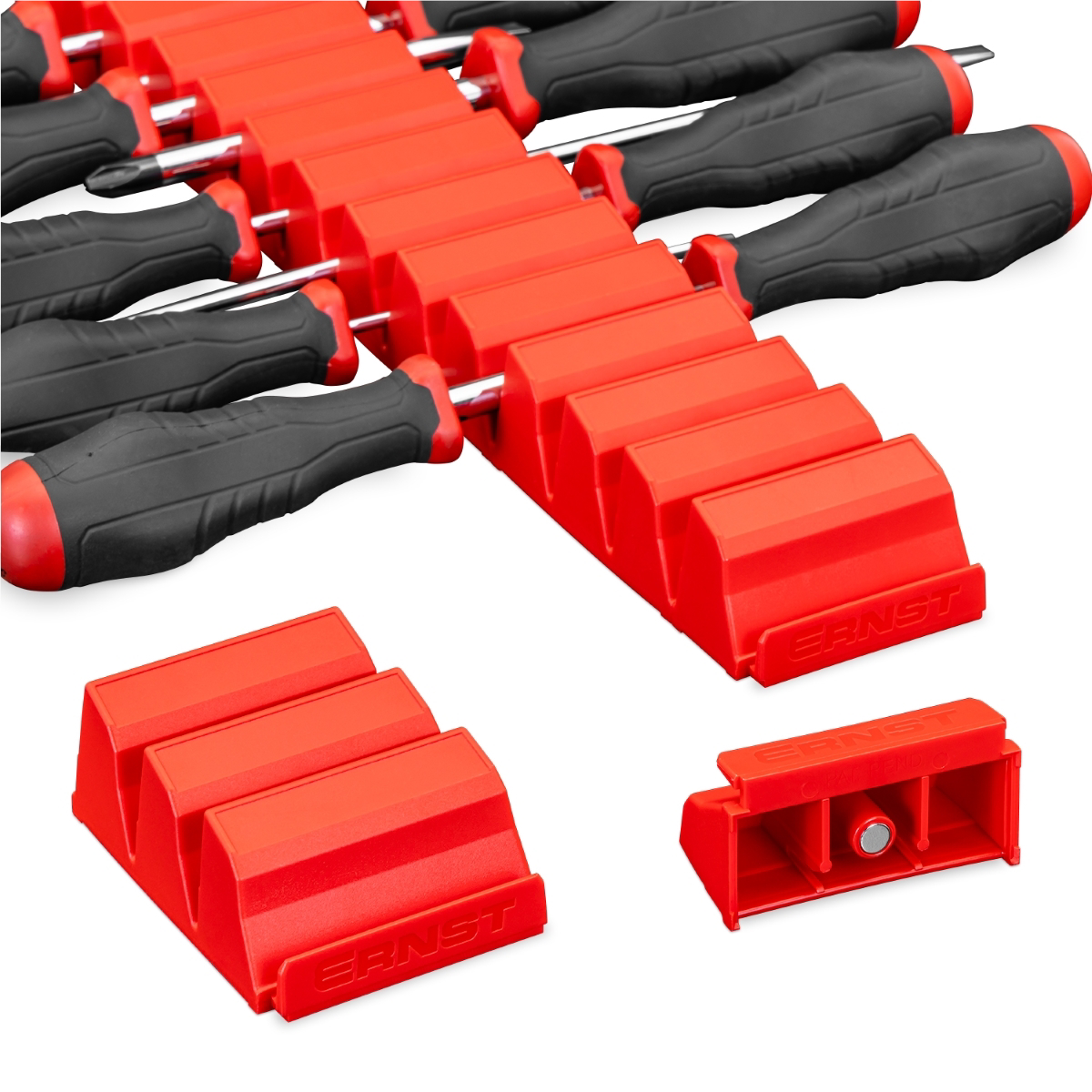 Ernst Mfg. 13 Tool Magnetic Screwdriver Pro - Red