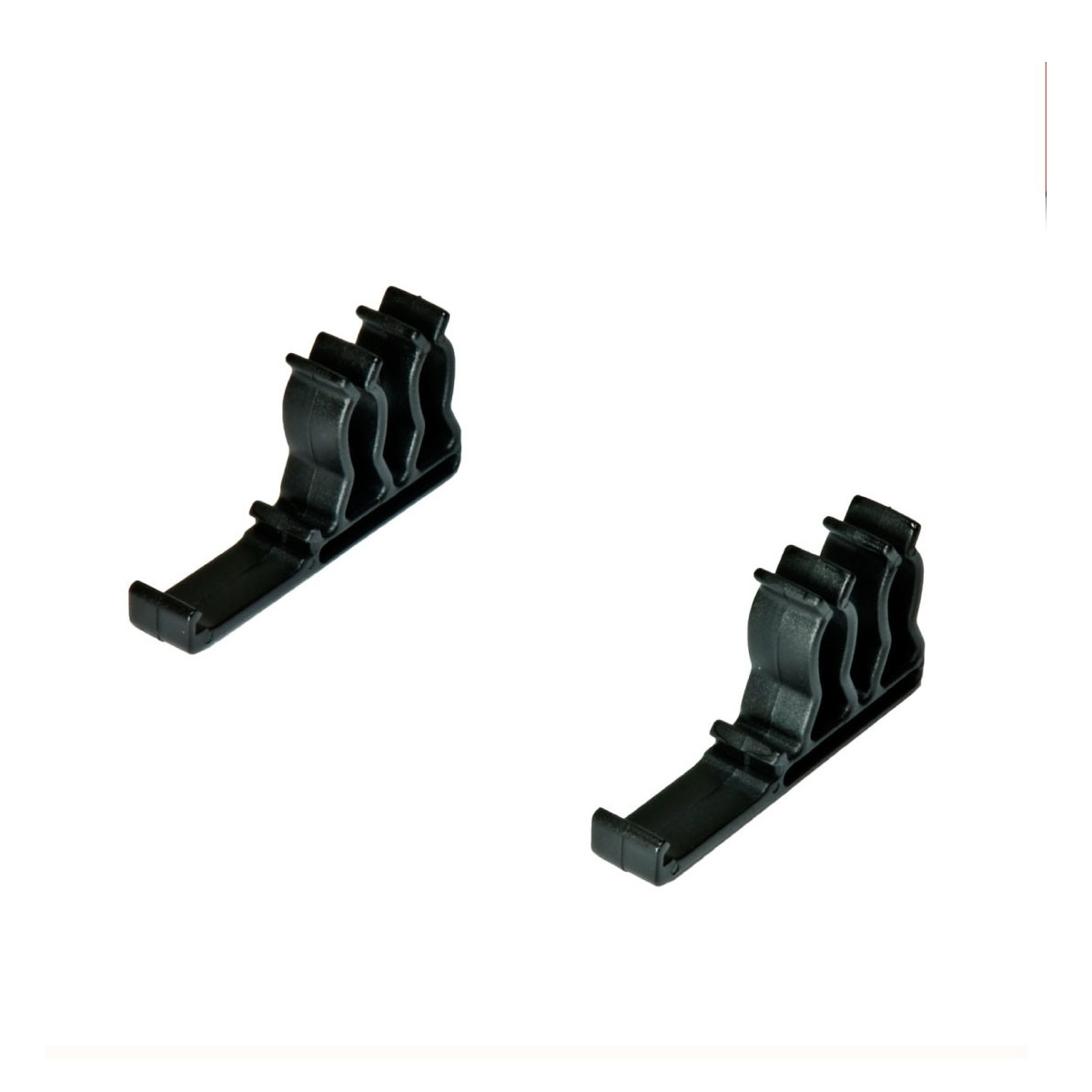 Ernst Mfg. 1/4 Inch Side Mount Ratchet And Extension Holder - 1/4 Inch - Black