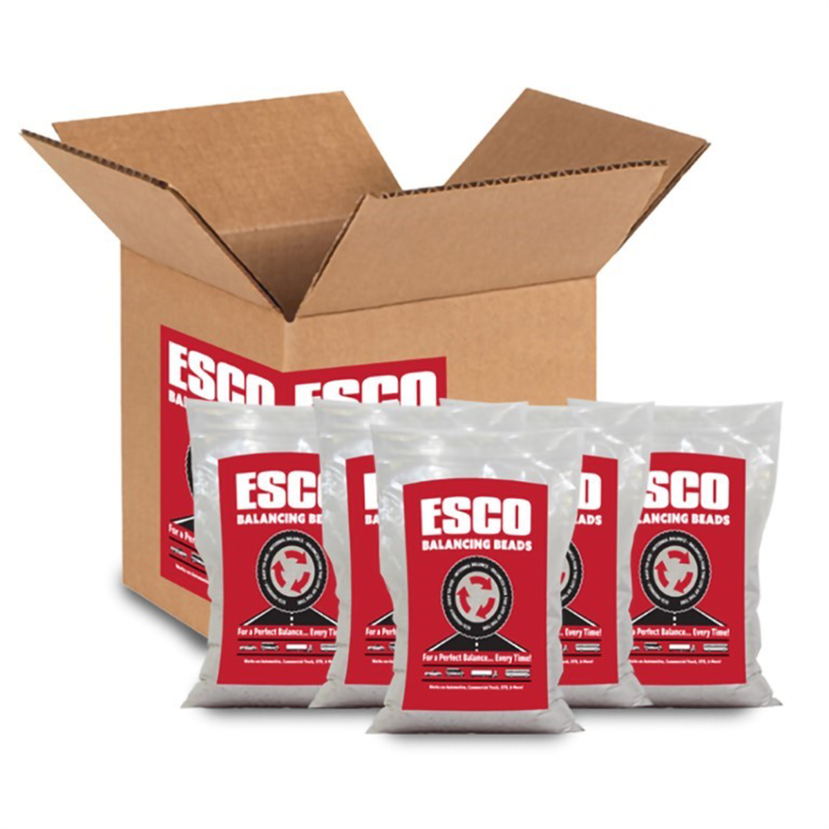 ESCO 1 Case Of  24-- 10 ounce balancing beads