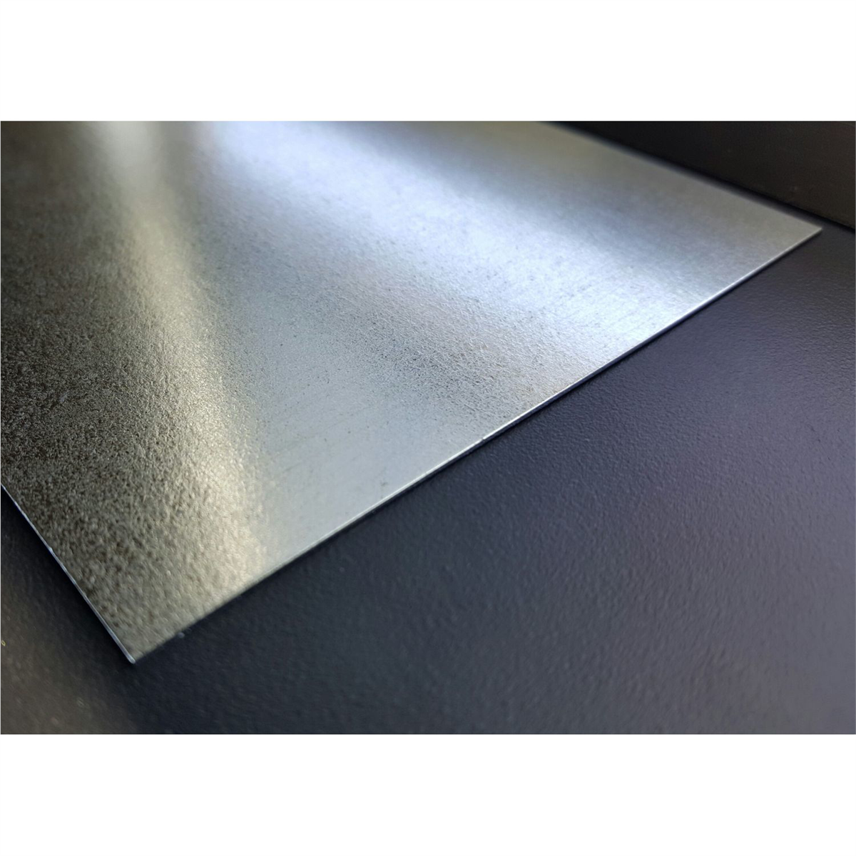 EZ Fix 3702 Flat Sheet, 2 ft W x 3 ft L, 22 ga, Galvannealed, Sheet Metal