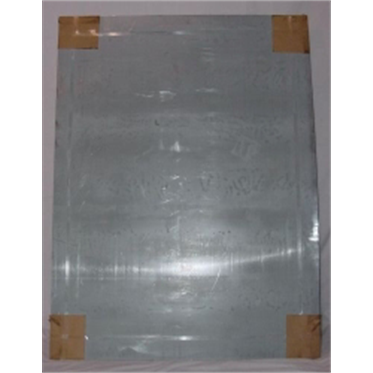 EZ Fix 3704 Flat Sheet, 3 ft W x 4 ft L, 22 ga, Sheet Metal