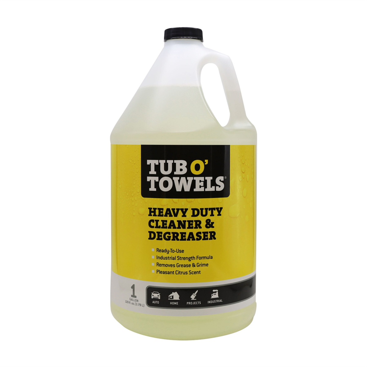 Tub O' Towels Heavy Duty Cleaner & Degreaser, 1 gallon