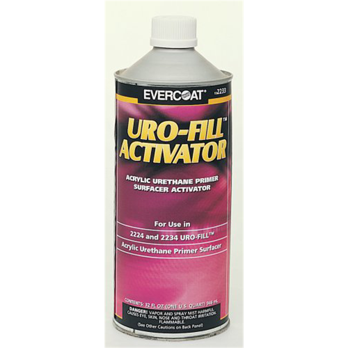 Fibre Glass Evercoat Uro-fill 102233 Activator, 946 Ml Can, 4:1 Mixing