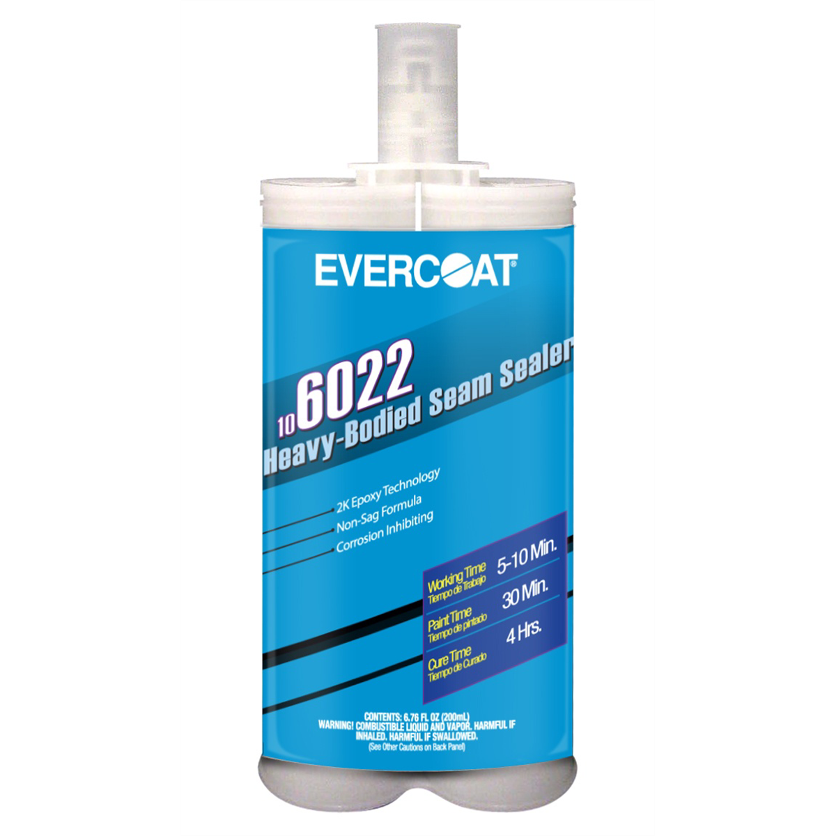 Fibre glass Evercoat 106022 Heavy Bodied Seam Sealer, 200 mL Cartridge, Paste, Beige, 4 hr Curing