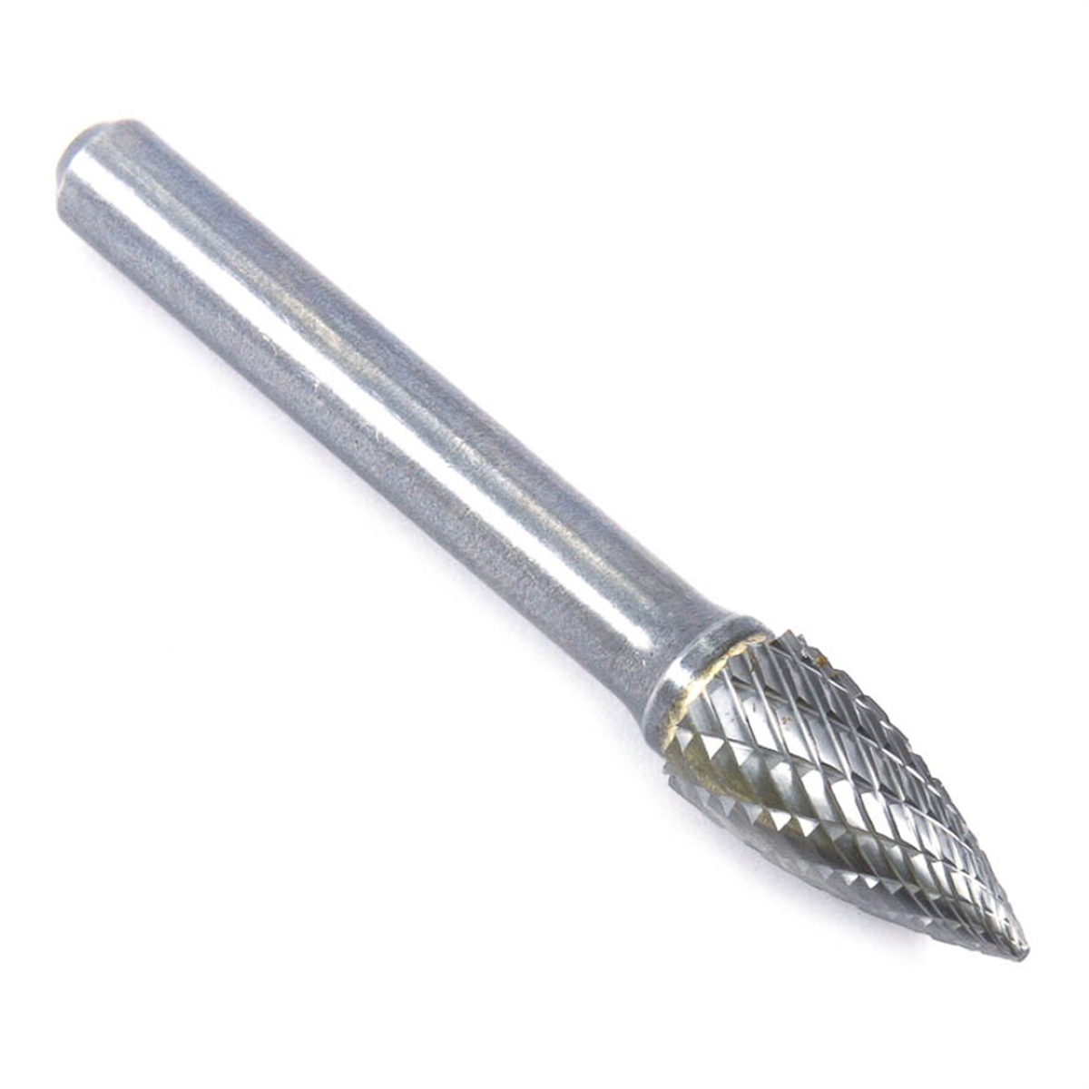 Forney Industries Tungsten Carbide Burr, 3/8 in Tree Pointed (SG-3)