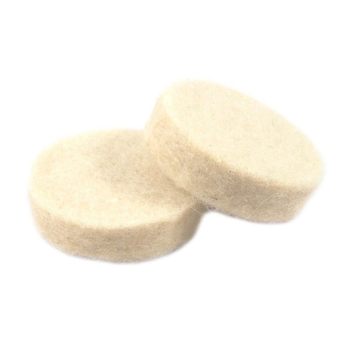 Forney Industries Polishing Wheel, Felt Replacement, 1 in (2-Pack)