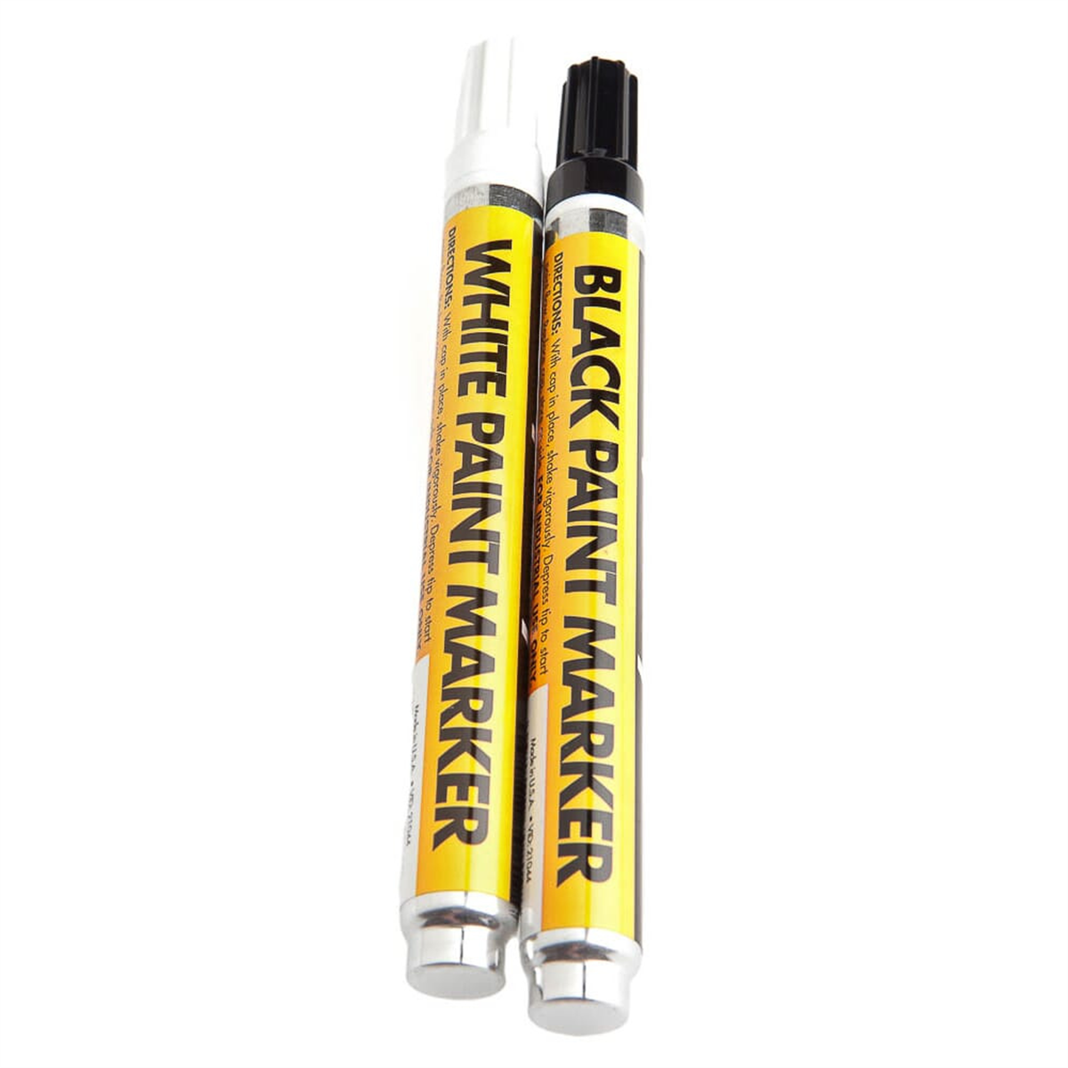 Forney Industries White/Black Marker, Carded