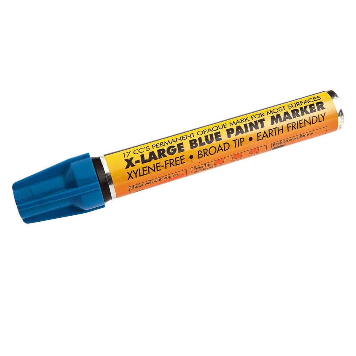 Forney Industries Blue Paint Marker, X-large