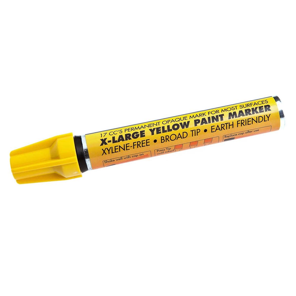 Forney Industries Yellow Paint Marker, X-large