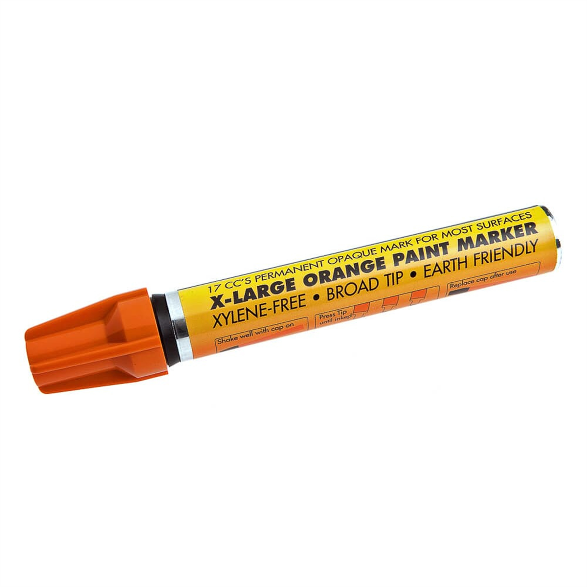 Forney Industries Orange Paint Marker, X-large