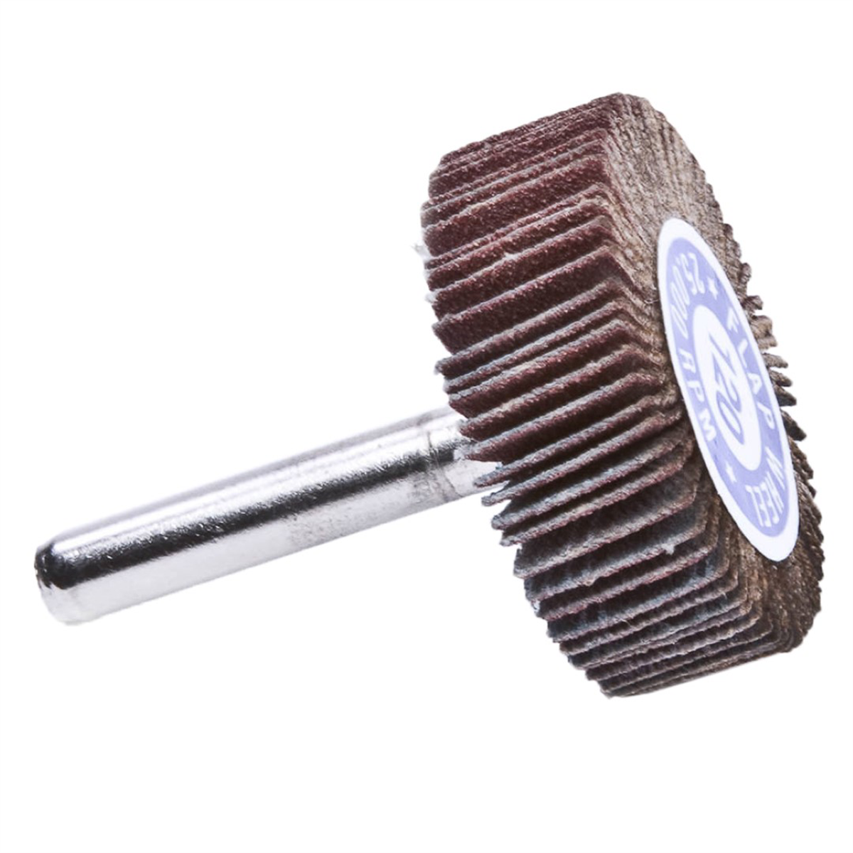 Forney Industries Forney 71693 Flap Wheel, Shank Mounted, 1-1/2 In X 1/2 In, Grit: 120