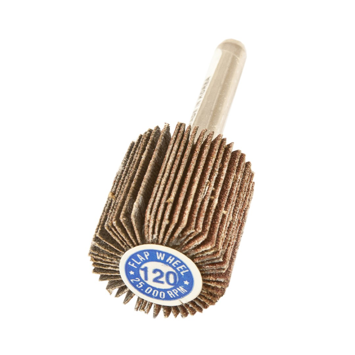 Forney Industries Forney 71696 Flap Wheel, Shank Mounted, 1 in x 1 in, Grit: 120