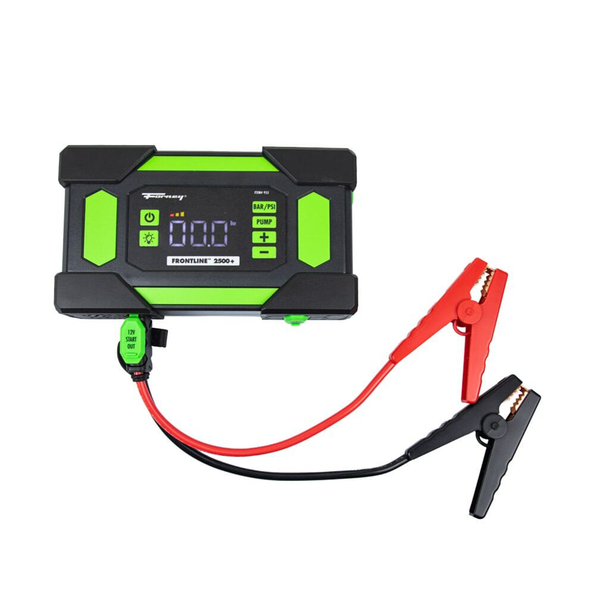 Forney Industries Frontline 2500A Plus Lithium Battery Jump Starter with Air Compressor