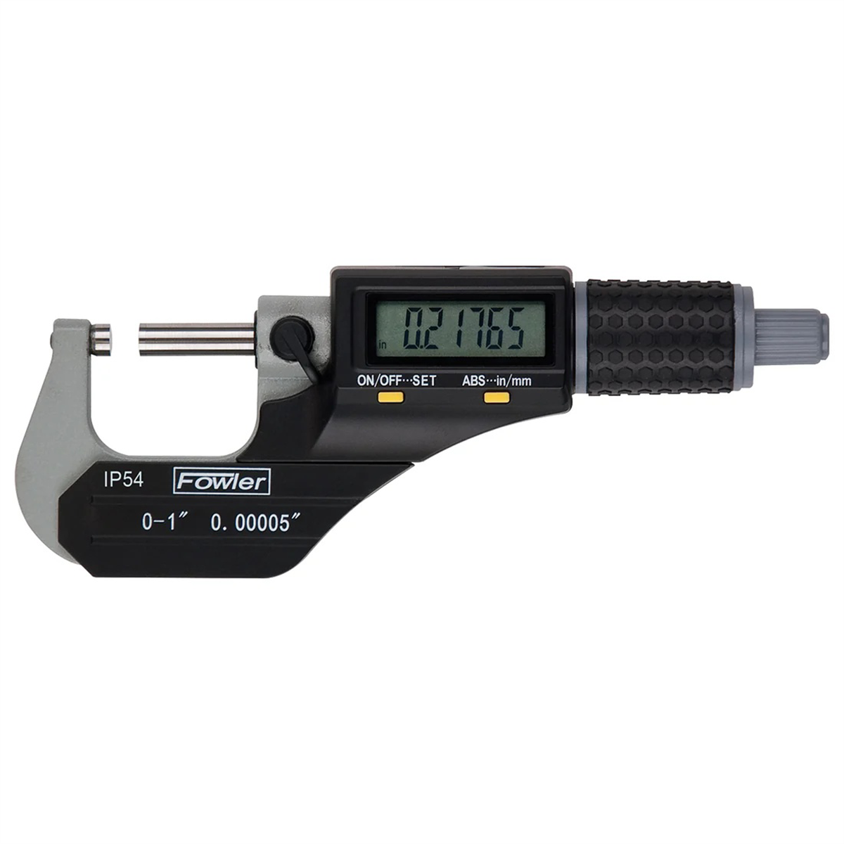 Fowler 0-1"/0-25mm Electronic Coolant Resistant Micrometer