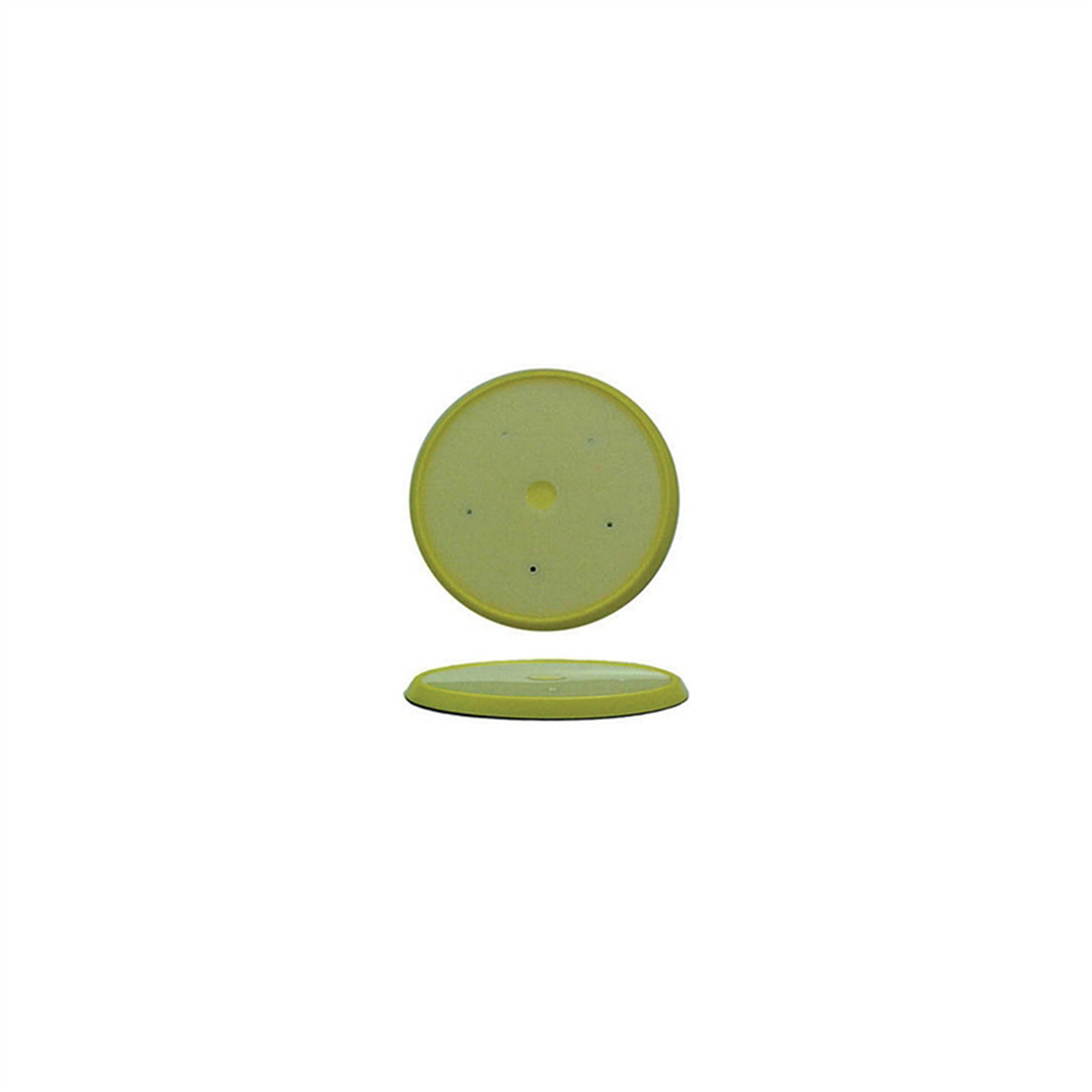 Ferro Industries BackUpPads 51598M5V Low Profile Molded Sanding Pad, 8 in Dia, Urethane, PSA Attachment, 5 Number of Holes