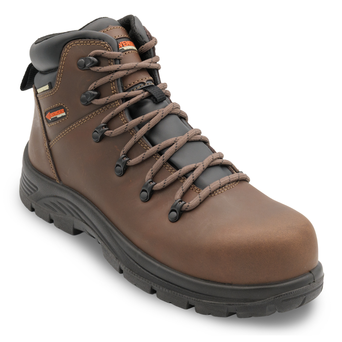 Avenger Work Boots Framer Lite Mid - Men's - Ct|eh|wp|sr - Brown - Size: 11 - D - (regular)