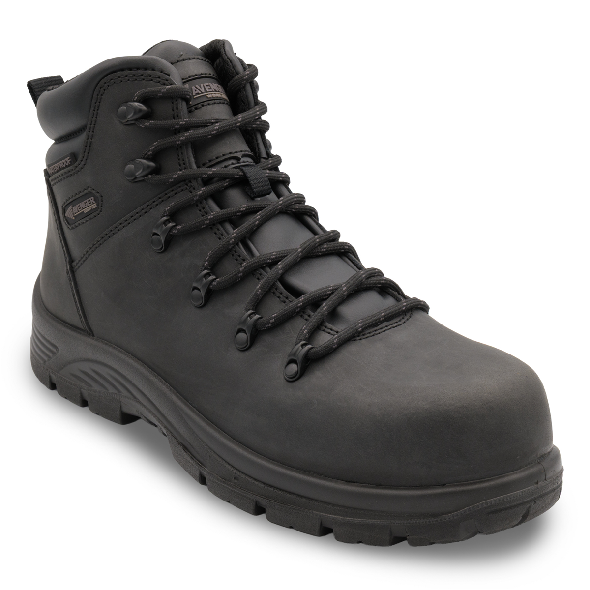 Avenger Work Boots Framer Lite Mid - Men's - Ct|eh|wp|sr - Black - Size: 9 - D - (regular)