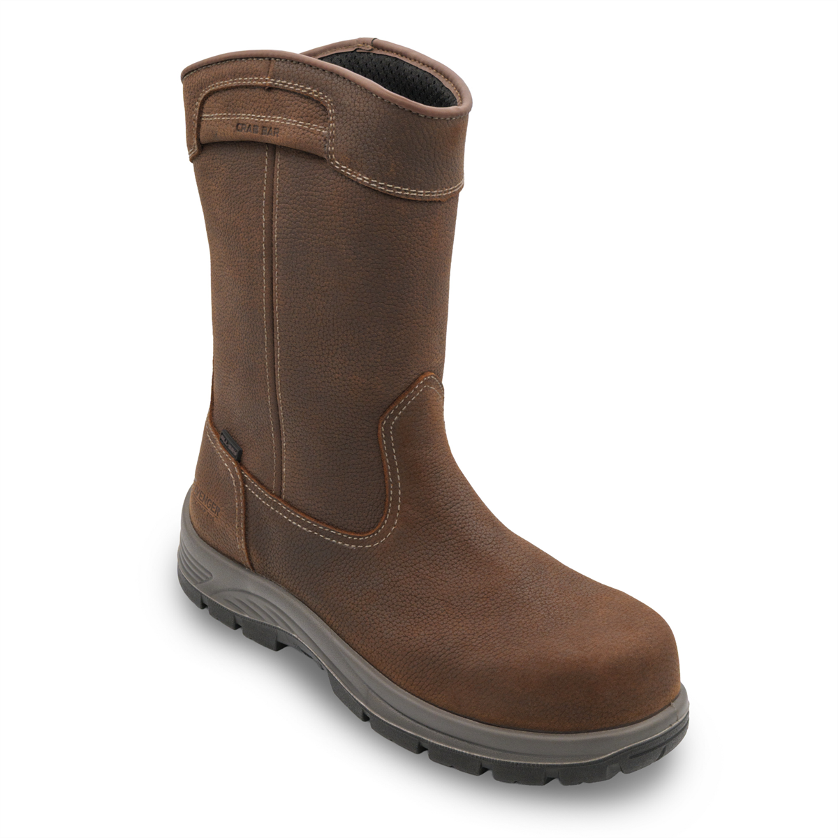 Avenger Work Boots Framer Max Wellington - Women's - Ct|eh|wp|sr|sf - Brown - Size: 9 - B - (medium)