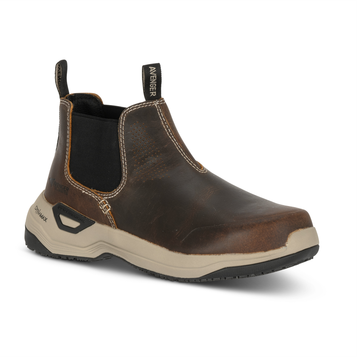 Avenger Work Boots Foreman Max Romeo - Women's - Cn|eh|sr|sf - Brown - Size: 8 - B - (medium)