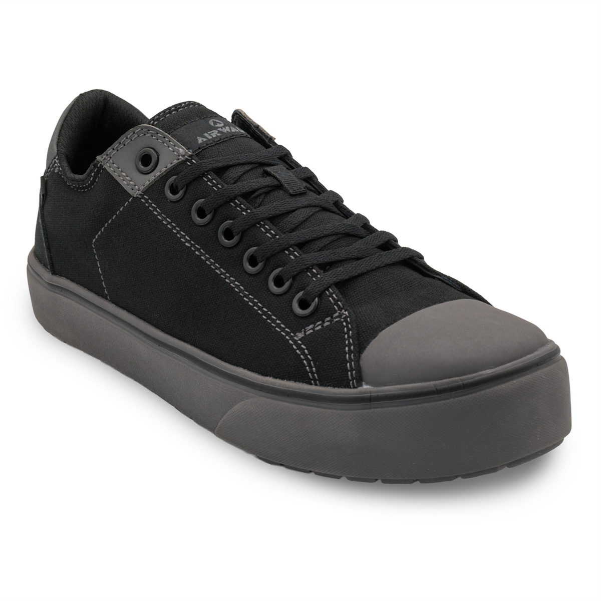 Airwalk Amp Soft Toe - Men's - Sft|eh|sr|sf - Black / Forged Iron - Size: 9 - Ee - (extra Wide)