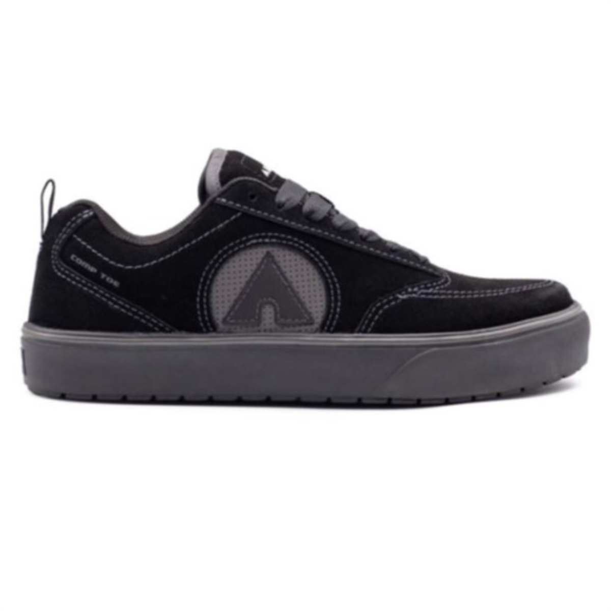 Airwalk PHAT A LOW SD10 - Men's Low Top Shoe - CT|SD|SF|SR - Black / Grey - Size: 11.5 - D - (Regular)