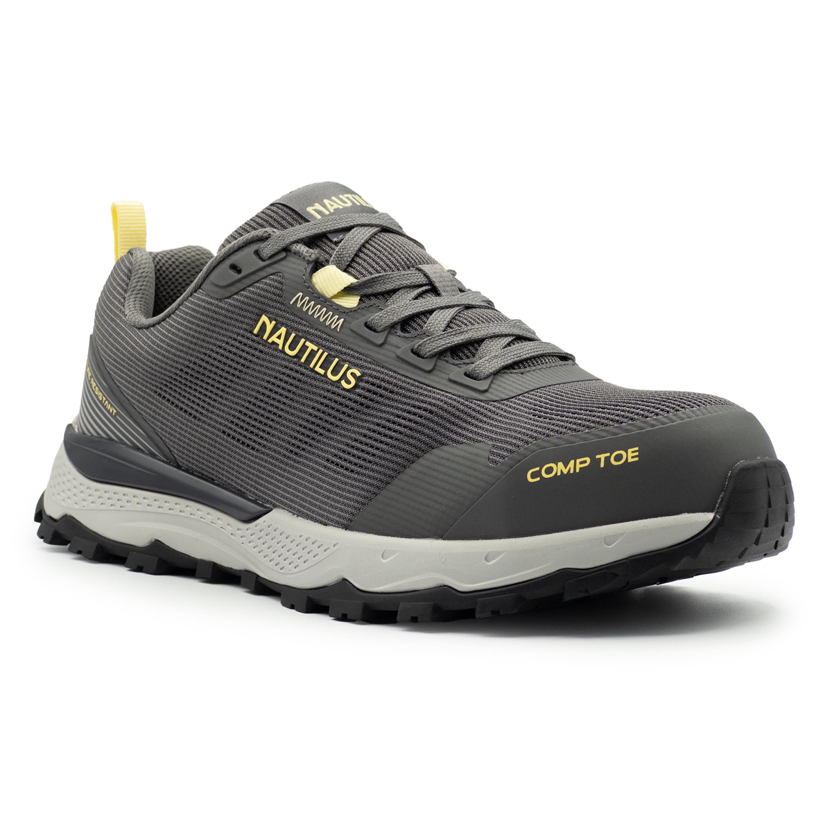 Nautilus Safety Footwear Trillium - Women's - CT|EH|SR|PR - Grey - Size: 8.5 - B - (Medium)
