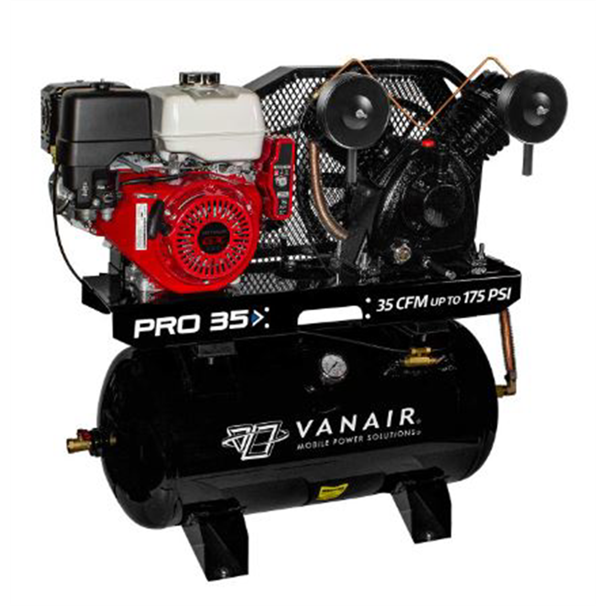 Goodall Manufacturing 25 Horsepower Air N Arc Compressor, Generator and Welder with 11.5 Gallon Fuel Tank
