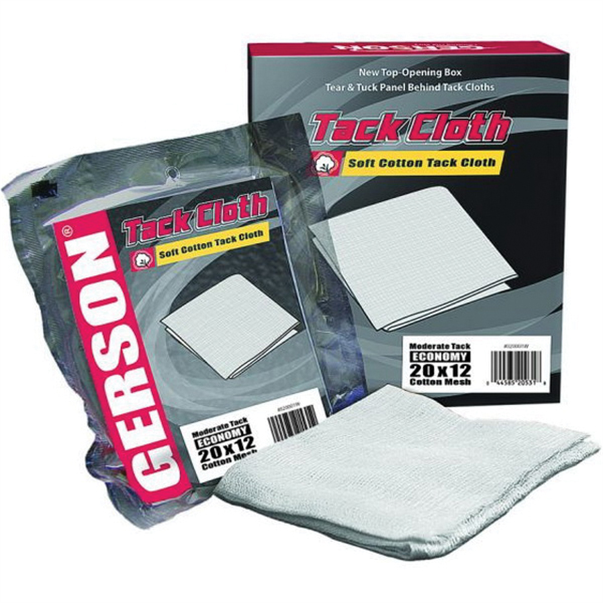 Gerson Co. 020001W Economy Tack Cloth, 36 in L x 18 in W, White