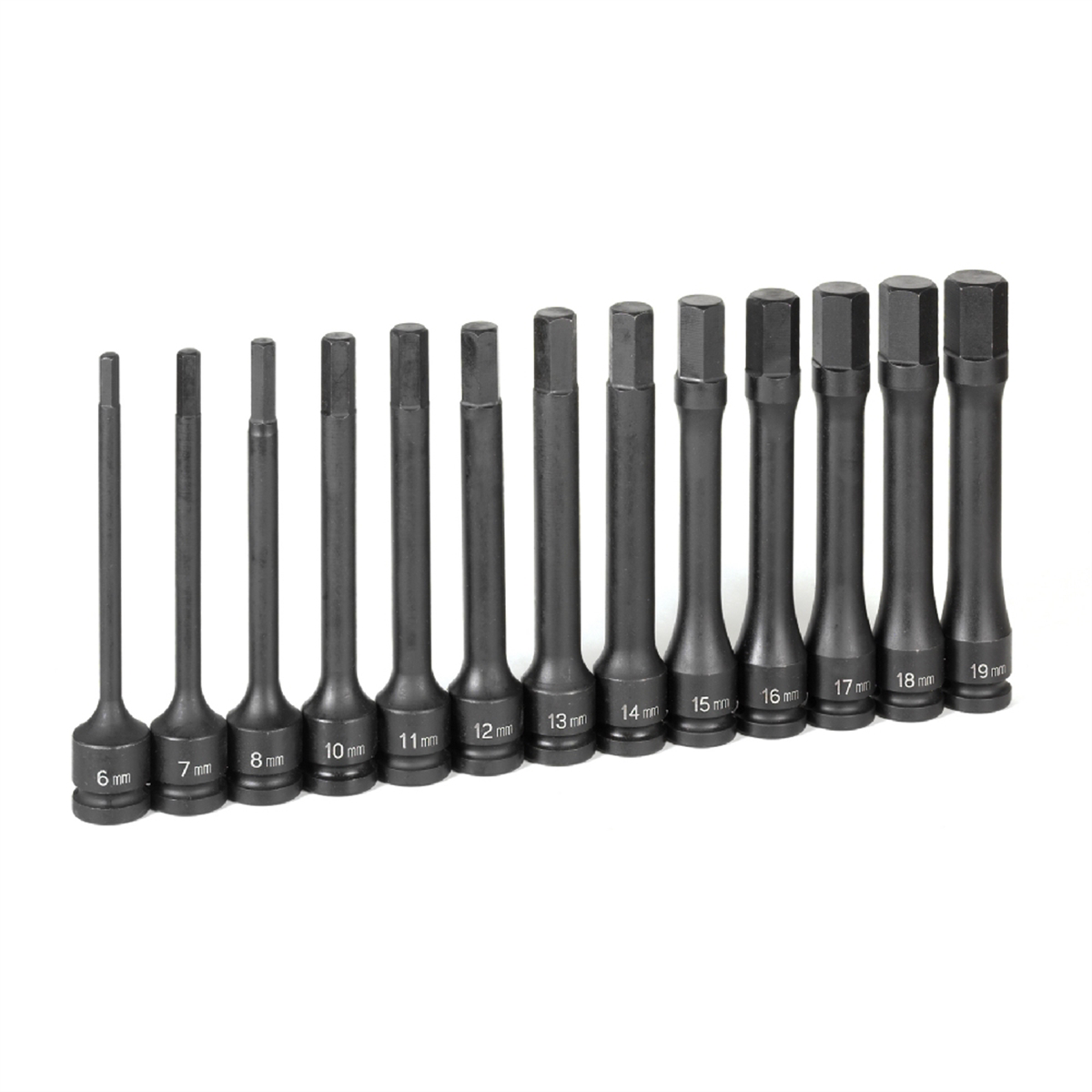 Grey Pneumatic 1/2 Dr Metric Hex Set