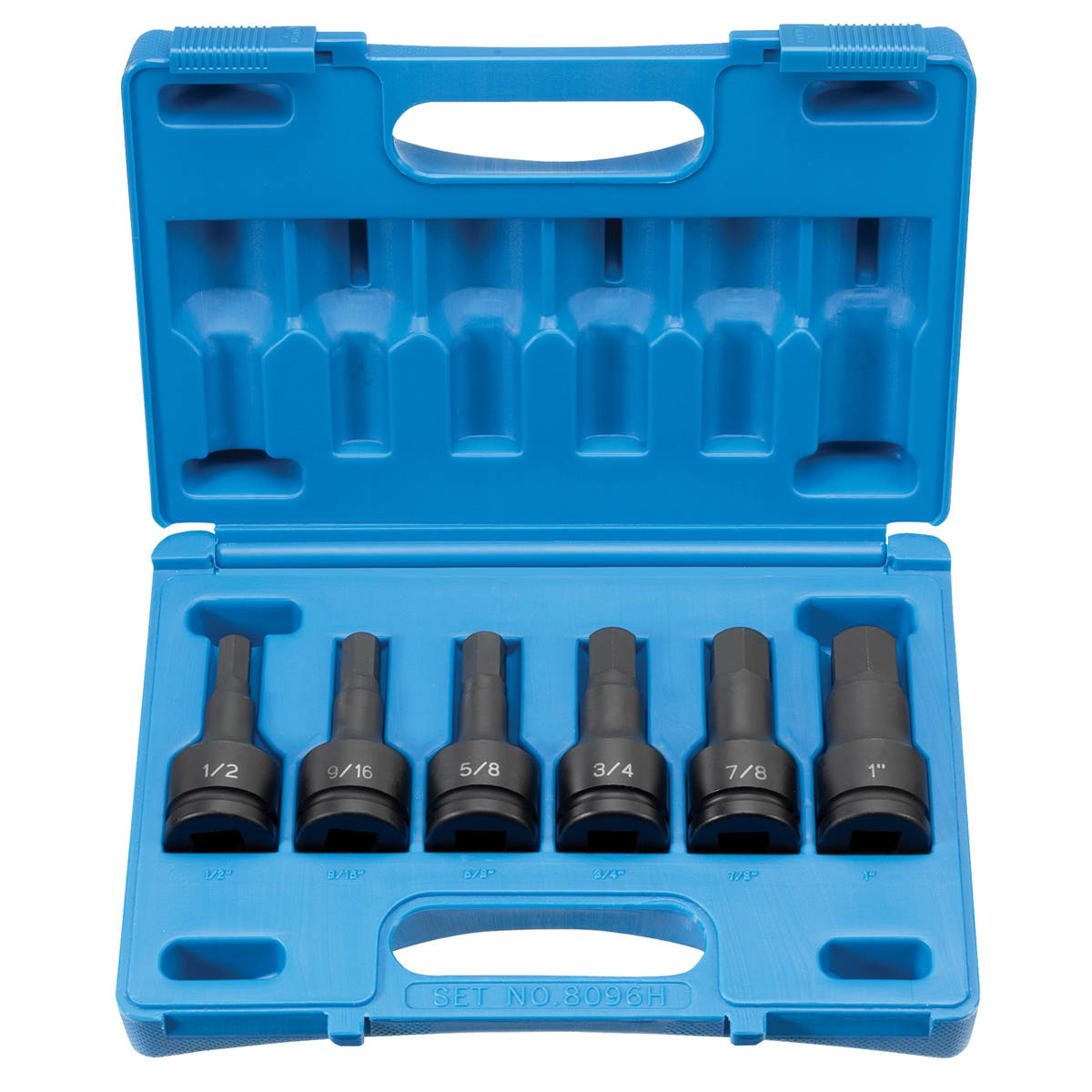 Grey Pneumatic 3/4" Drive 6 Piece Hex Driver Set