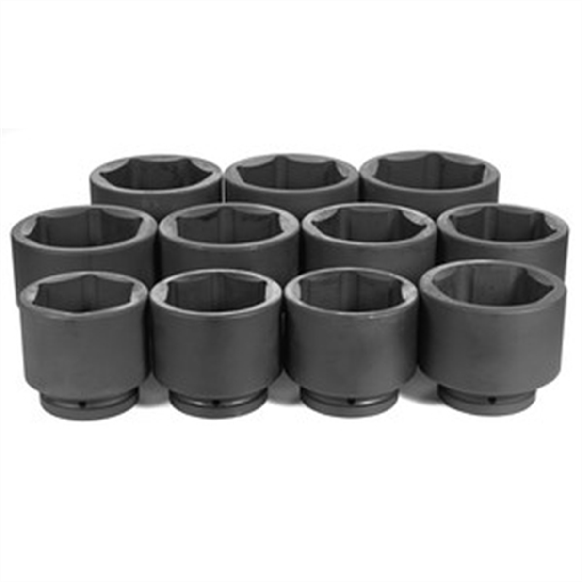 Grey Pneumatic 1" Drive 11 Piece Metric Set 76mm to 115mm