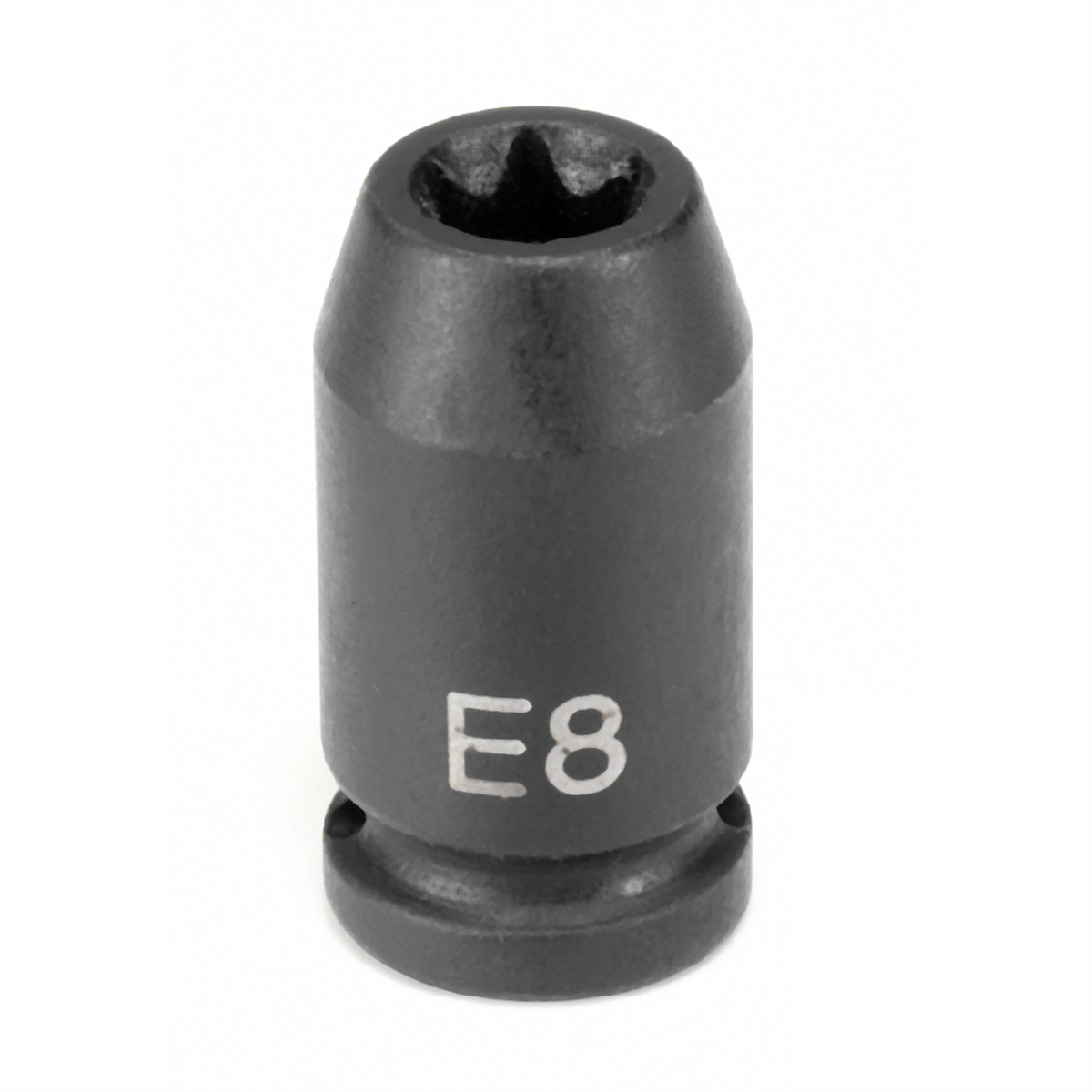 Grey Pneumatic 1/4" Drive x E8 External Star Impact Socket