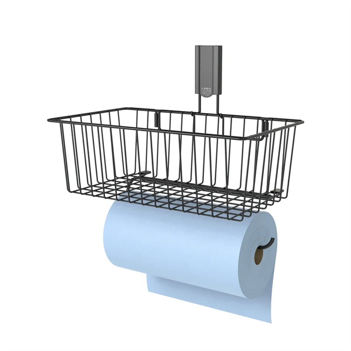 Gator Magnetics 14" Magnetic Towel Holder Basket Black - 35lb Cap